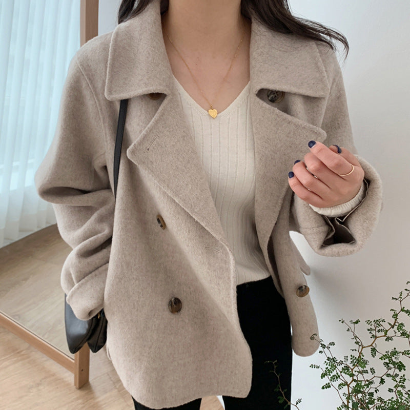 【骨格ストレート】カジュアルジャケットコート